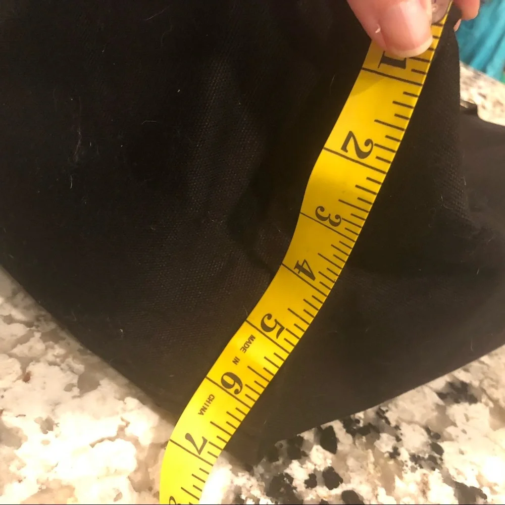 Victoria’s Secret Dubai Large VS black canvas tote - Picture 8 of 10